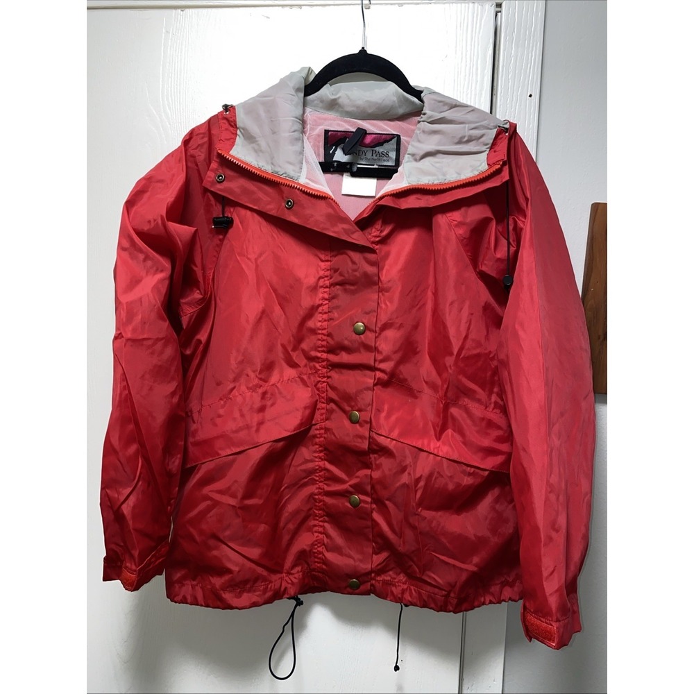 Vintage Windy Pass By The North Face Medium Red  Jacket Women's